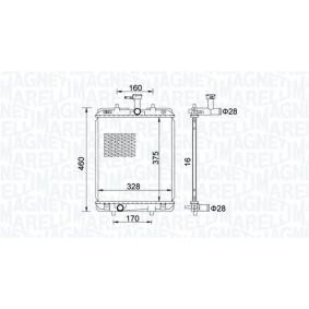 Achetez des Radiateur de chez MAGNETI MARELLI en ligne pour AYGO (PAB4_, KGB4_) à prix modérés