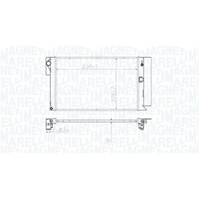 Achetez des Radiateur de chez MAGNETI MARELLI en ligne pour AVENSIS Break (ZRT27, ADT27) à prix modérés