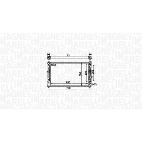 Achetez des Radiateur du moteur MAGNETI MARELLI 350213185500 à prix pour 85,20 €