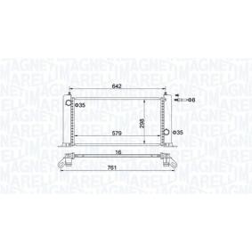 Achetez des Radiateur du moteur MAGNETI MARELLI 350213194500 à prix pour 66,51 €
