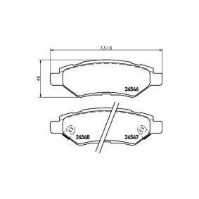 Köp Bromsbelägg av MAGNETI MARELLI 363700409014 till det låga priset 1143,02 kr