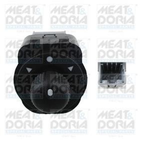 Schalter, Spiegelverstellung 206047 FIAT von MEAT & DORIA
