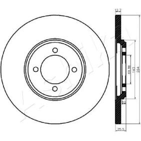 Achetez des Disque de frein ASHIKA 61-00-0318 à prix pour 30,33 €