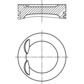 Kolben 028 PI 00134 000