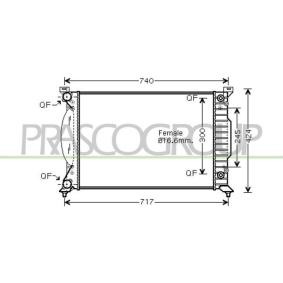 Acquista Radiatore motore da PRASCO AD020R004 a buon mercato per soli 184,41 €