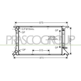 Achetez des Radiateur du moteur PRASCO AD024R010 à prix pour 128,12 €