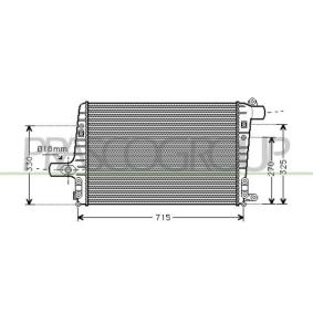 Köp Intercooler av PRASCO AD032N002 till det låga priset 1673,25 kr