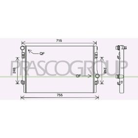 Achetez des Radiateur du moteur PRASCO AD324R001 à prix pour 139,54 €