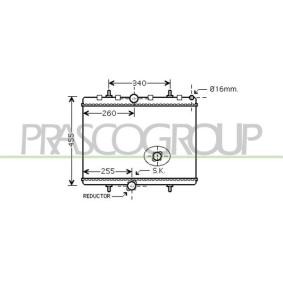 Achetez des Radiateur du moteur PRASCO CI942R002 à prix pour 104,73 €