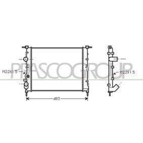 Acquista Radiatore motore da PRASCO DA220R001 a buon mercato per soli 64,09 €