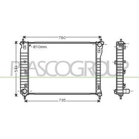 Achetez des Radiateur du moteur PRASCO DW720R004 à prix pour 217,23 €