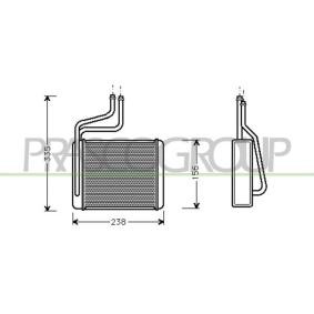 Acquista Scambiatore calore per riscaldamento abitacolo da PRASCO FD105H001 a buon mercato per soli 101,50 €