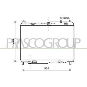 Achetez des Radiateur du moteur PRASCO FD344R002 à prix pour 94,16 €