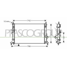Achetez des Radiateur du moteur PRASCO FD424R003 à prix pour 152,61 €