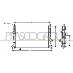 Achetez des Radiateur du moteur PRASCO FD424R005 à prix pour 118,47 €