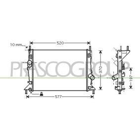 Acquista Radiatore motore da PRASCO FD424R006 a buon mercato per soli 167,89 €