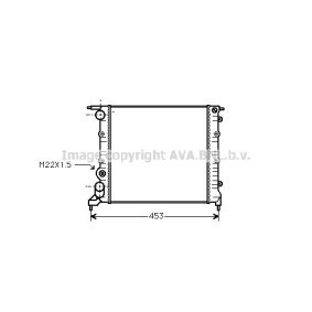 Achetez des Radiateur du moteur PRASCO FD719R004 à prix pour 152,39 €