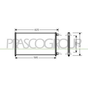 Achetez des Condenseur, climatisation PRASCO FT133C007 à prix pour 115,86 €