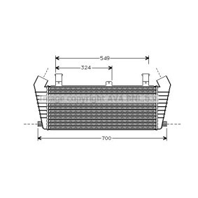 Achetez des Radiateur du moteur PRASCO FT135R005 à prix pour 72,17 €