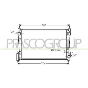 Achetez des Radiateur du moteur PRASCO FT342R001 à prix pour 125,85 €