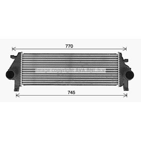 Kjøp Intercooler av PRASCO JE4083 til den lave prisen 3679,57 NOK