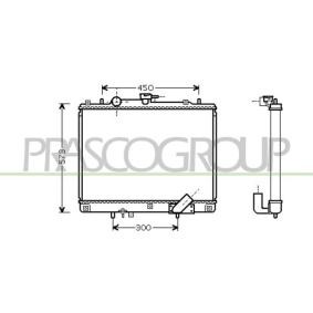 Acquista Radiatore motore da PRASCO MB817R001 a buon mercato per soli 184,55 €