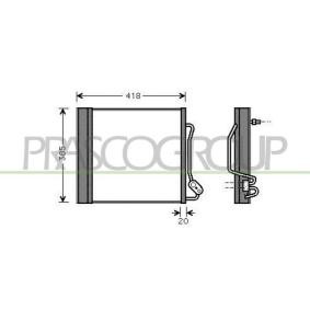 Acquista Condensatore climatizzatore da PRASCO ME303C002 a buon mercato per soli 130,27 €