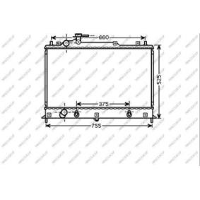 Achetez des Radiateur du moteur PRASCO MZ802R001 à prix pour 272,51 €