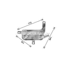 Ölkühler, Automatikgetriebe für VAUXHALL von PRASCO