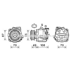 Acquista Compressore aria condizionata da PRASCO OLAK668 a buon mercato per soli 516,51 €