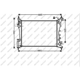 Achetez des Radiateur du moteur PRASCO OP035R005 à prix pour 100,12 €