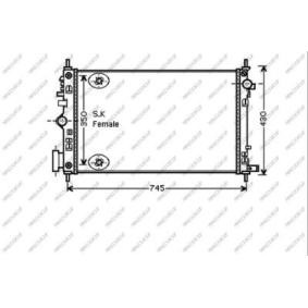 Achetez des Radiateur du moteur PRASCO OP060R005 à prix pour 184,06 €