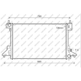 Achetez des Radiateur du moteur PRASCO OP600R001 à prix pour 217,21 €