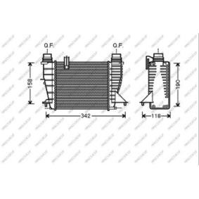 Köp Intercooler av PRASCO RN308N002 till det låga priset 902,44 kr