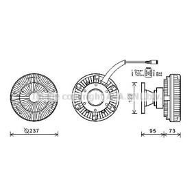 Achetez des Condenseur, climatisation PRASCO SK024C002 à prix pour 80,88 €