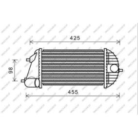 Kjøp Intercooler av PRASCO SZ036N001 til den lave prisen 2318,53 NOK