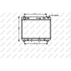Achetez des Radiateur du moteur PRASCO TY325R002 à prix pour 101,70 €