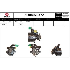 Achetez des Pompe de direction assistée EAI SOR4070372 à prix pour 315,97 €