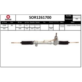 Lenkgetriebe SOR1261700 für FIAT