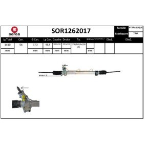 Lenkgetriebe SOR1262017 für FIAT