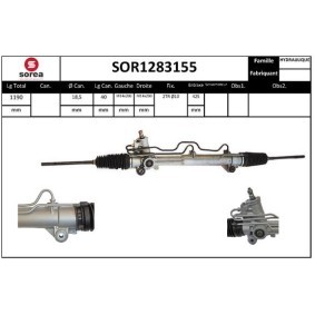 Achetez des Crémaillère de direction SNRA SOR1283155 à prix pour 431,82 €