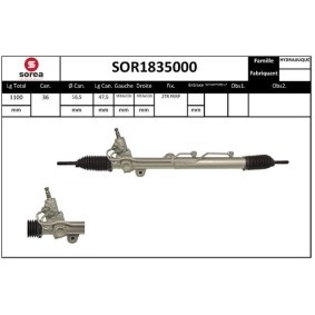 Achetez des Crémaillère de direction SNRA SOR1835000 à prix pour 622,44 €