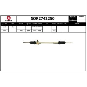 Lenkgetriebe SOR2742250