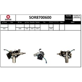 Köp Rattstång och elektrisk servostyrning av SNRA SOR8700600 till det låga priset 7581,61 kr