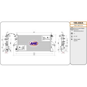Achetez des Radiateur du moteur AHE 109.430/A à prix pour 181,59 €