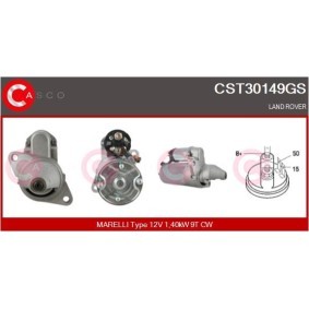 Achetez des Pulseur d'air habitacle CASCO CBW72009GS à prix pour 312,26 €