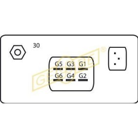 Comprar Sensor, temp. gas escape de GEBE 9 8028 1 a bajo precio de 62,11 €