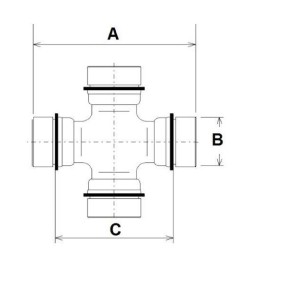 Hardyscheibe 11NI004 für MAZDA
