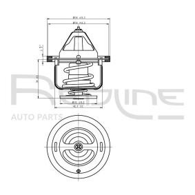 Achetez des Thermostat d'eau RED-LINE 55HY003 à prix pour 28,52 €