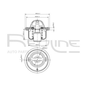 Thermostat des Herstellers RED-LINE - Originalware Artikelnummer: 55HY007